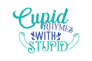 Cupid Rhymes with Stupid Embroidery Review