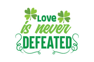 Love is Never Defeated Quote: A Designer's Review