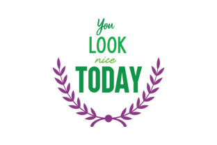 You Look Nice Today Quote Design Review